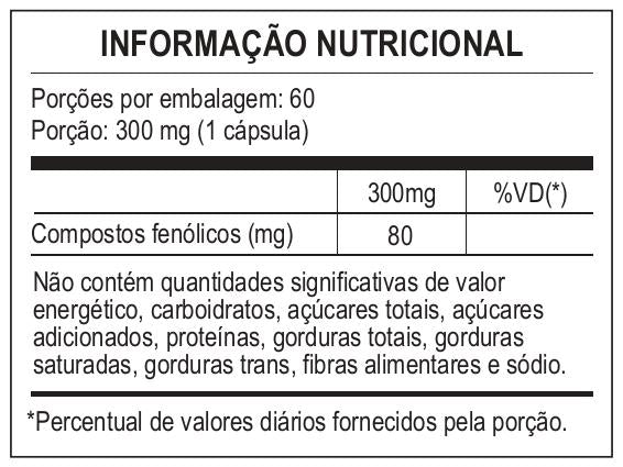 Própolis Verde em Cápsulas Superconcentradas 80 mg- GreenCaps 60un