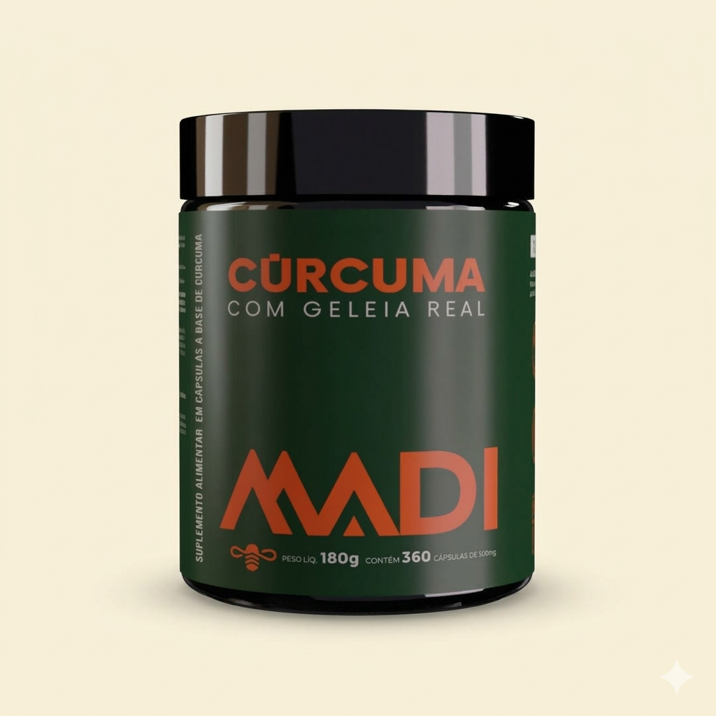 Protocolo Saúde Ano Todo - GreenCaps Própolis Verde + Cúrcuma com Geleia Real 2x 360 caps MADI