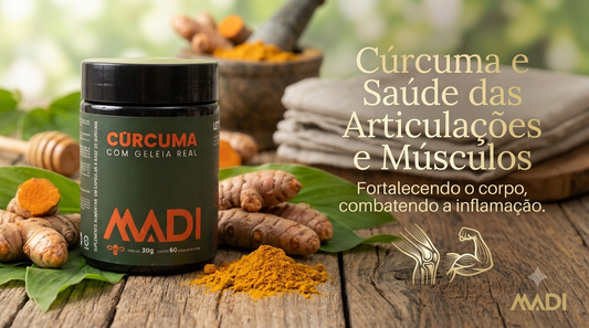 Atuação da Cúrcuma na saúde dos músculos e articulações