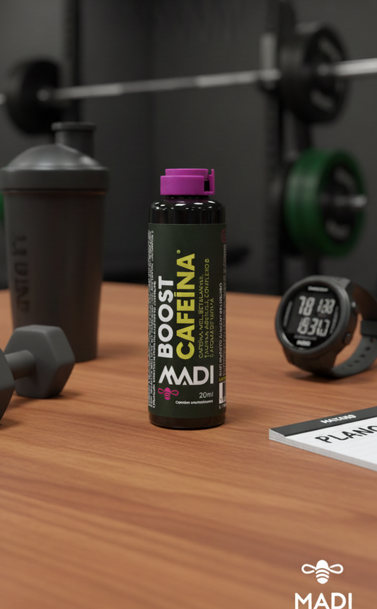 Quem Faz Musculação Deveria Usar Cafeína de Forma Estratégica: Conheça o Boost Cafeína da MADI