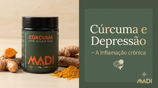 Cúrcuma e Depressão – A Inflamação crônica