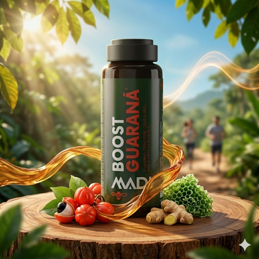 Guaraná e Energia Sustentada: Por Que o Boost Guaraná da MADI é a Escolha Certa para o Seu Dia