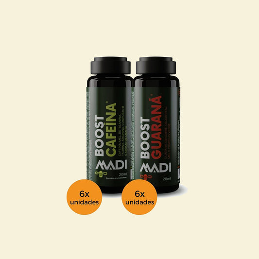 Protocolo Pré-treino Natural - Boosts Cafeína e Guaraná