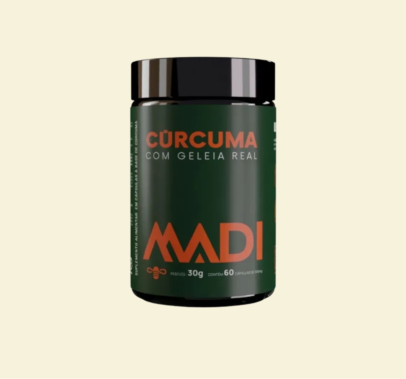 Cúrcuma com Geleia Real em Cápsulas 130mg - 60un