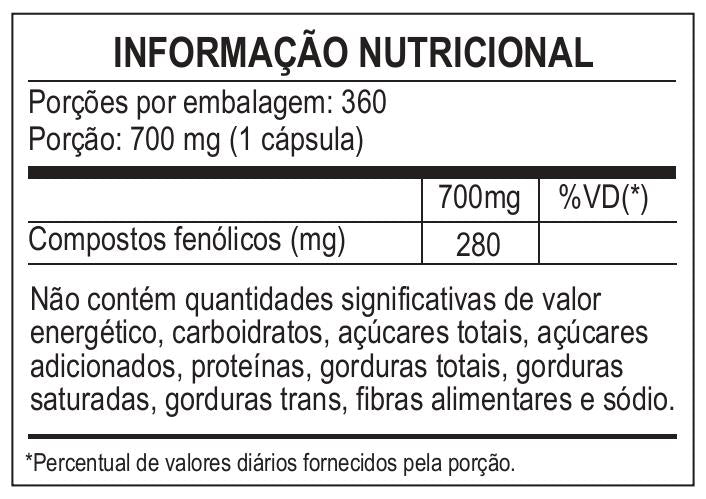 Própolis Verde em Cápsulas Superconcentradas 280mg - GreenCaps+ 360un