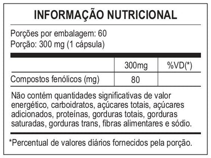 Própolis Verde em Cápsulas Superconcentradas 80 mg- GreenCaps 60un