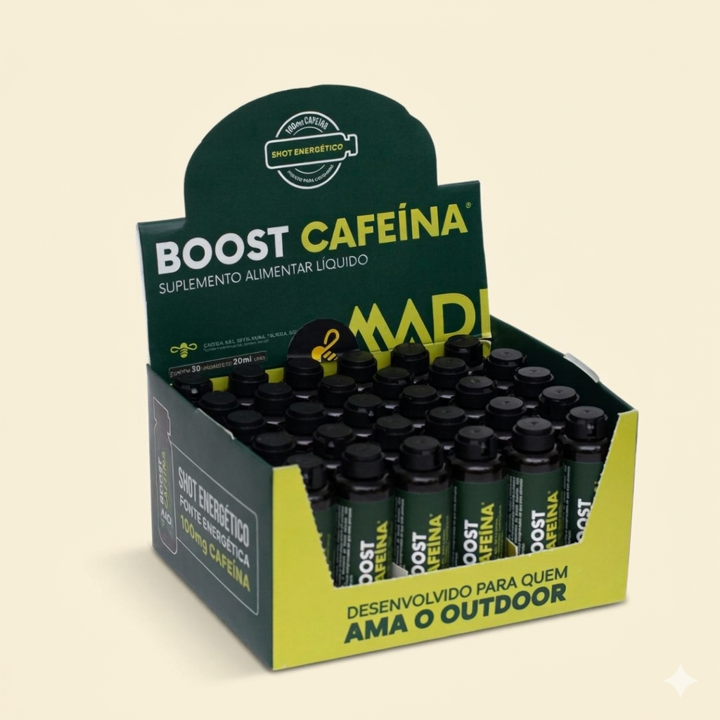 Pré-treino Boost Cafeína 30 unidades x 20ml