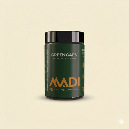 Própolis Verde em Cápsulas Superconcentradas 80 mg- GreenCaps 60un