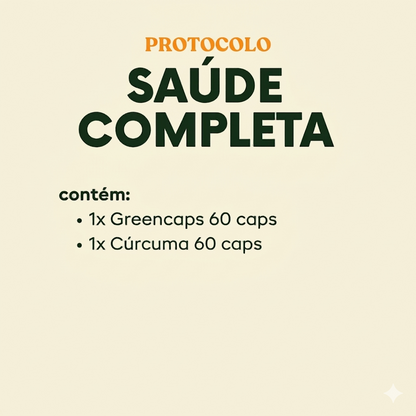 Protocolo Saúde Completa:  Própolis Verde + Cúrcuma com Geleia Real