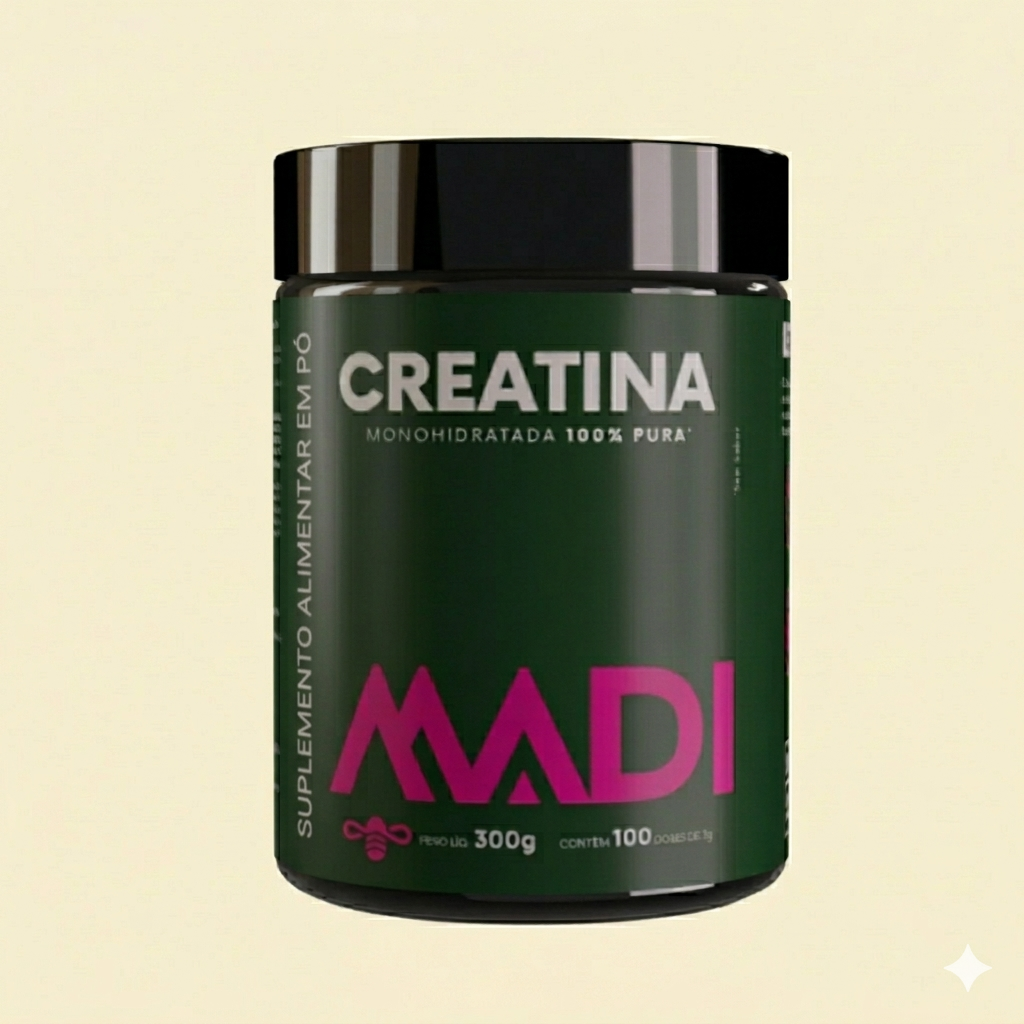 Creatina 100% Pura Monohidratada 300g