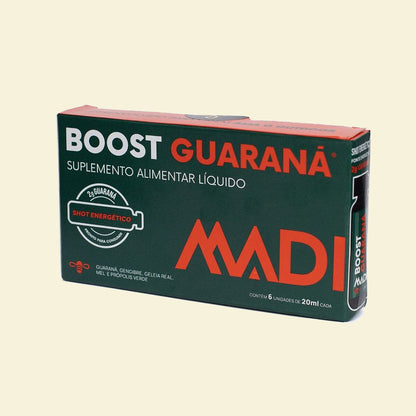 Pré-treino Boost Guaraná 6 uninades x 20ml